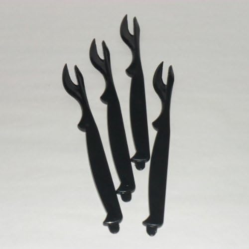 Sea-Sheller for Crab, Lobster, Shrimp - 4 pack (Black) Color: Black Model: (Home & Kitchen)