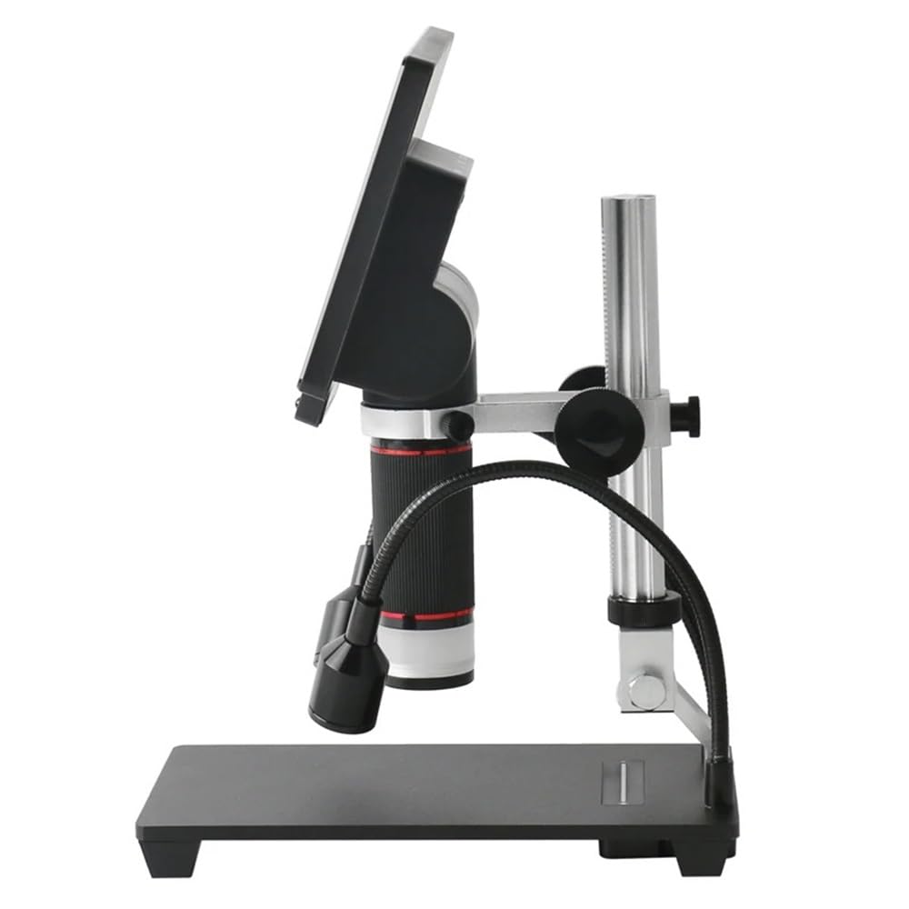 Microscopio 3D 1080P 528X 16MP 7 pollici 10.1 pollici Display LCD USB HDMI microscopio biologico digitale lente d'ingrandimento della fotocamera strumento di riparazione(7 inch USB HDMI)