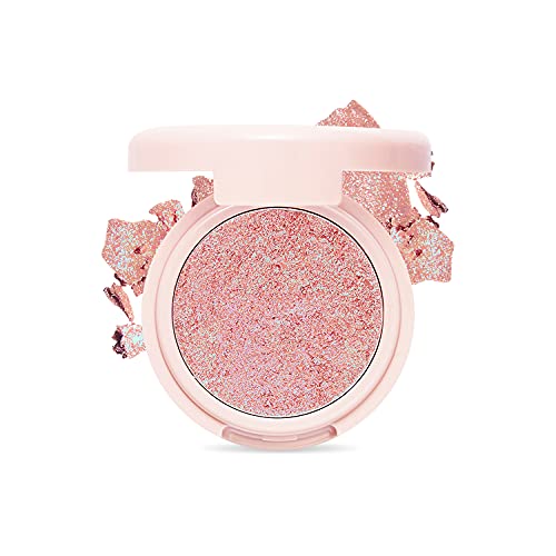 Etude Air Mousse Eyes (#Pk001 Cherry Blossoms Popcorn)(21Ad) | Metal Glitter Eyeshadow That Gives Out A Dazzling Sparkle Effect With Different Types Of Pearls | K-Beauty #TOP25
