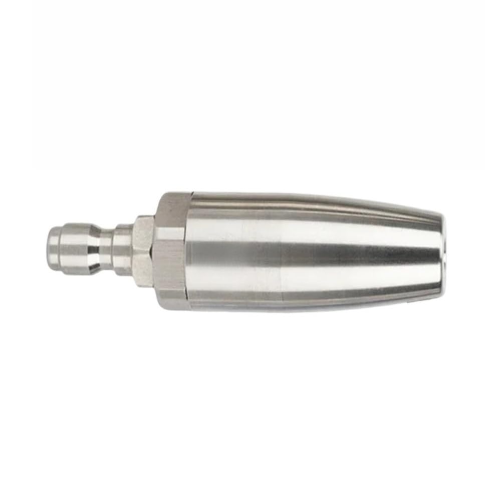 1piece Wash Tool Nozzle Abrasion Resistance Stainless Steel, Internal Ceramic Material Nozzle 360 Rotating(040)