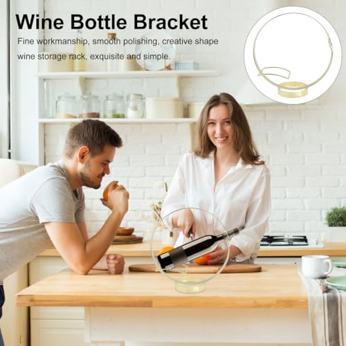 Soporte para botellas de vino de acero inoxidable Unomor miniatura 4