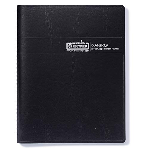 House Of Doolittle 2022-2023 Two-Year Professional Weekly Planner, Black, 8.5 X 11 Inches, January - December (Hod272002-22) #TOP1