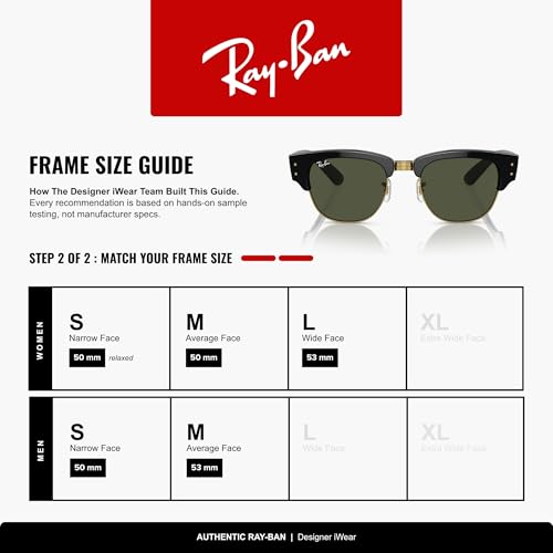 Image of Ray-Ban RB0316S Mega Clubmaster Square Sunglasses for Men for Women