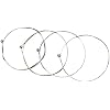 Imelod Violin strings Universal Full Set (G-D-A-E) violin Fiddle String Strings Steel Core Nickel-silver Wound with Nickel-plated Ball End for 4/4 3/4 1/2 1/4 Violins