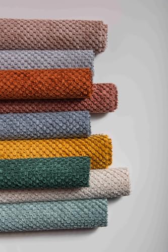 PAW TEXTIL – Onega tela por metros 146 cm – Tela de terciopelo suave y mate – 300 g/m² – 35.000 Martindale – Impermeable y apta para mascotas – Tela para tapizar sofá, silla, paneles – Verde claro - imagen 4