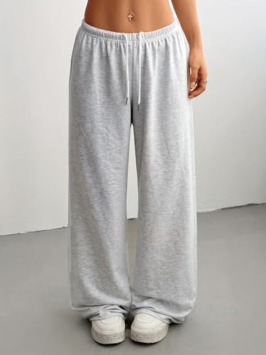 Image of dockstreet Straight Wide fit Long Length Open Bottom Jogger for Women /Trending Multi Pocket Style, Relaxed Casual Pants for Women