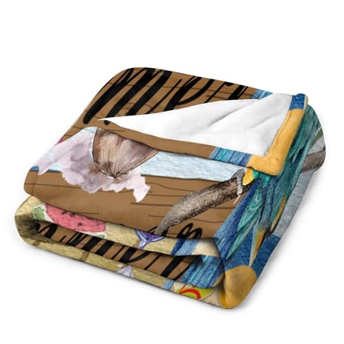 Couverture polaire perroquet d'été plaid confortable pour canapé - 4