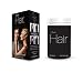 Miracle Hair PREMIUM All Natural Hair Building Fibers for Instantly Thicker Looking Hair! (25g) 75-Day Supply: BLACK