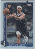 Basketball Trading Card 2025-26 Topps Chrome Update Refractor #187 Ryan Nembhard EX/NM RC Rookie Mavericks