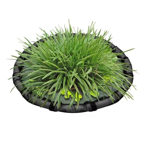 Fegtrtyoa Netting Étang Plante Flottante Corral Flottant Île Protecteur de Plante Plante de Pêche Rond Fence pour Eau de à L'Extérieur 60 cm