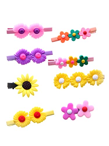56Pcs Toddler Girls Hair Accessories, Baby Hair Clips, Hair Pin, Barrettes For Girls,Kids Hair Clips For Styling, Rainbow Flower Candy Fruits Butterfly Set Cute Hair Clips For Girls #TOP4