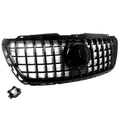 Calandre pour Sprinter W907 2018-2024 en noir brillant sans trou caméra avant