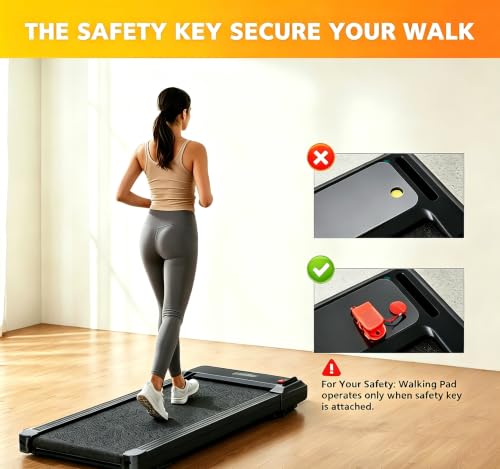 Aidoly Foldable Under-Desk Walking Pad with Remote & LED Display — view 9