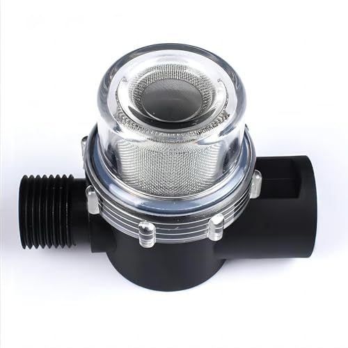 Image of 2PCS Water Pump Screen, RV Replacement 1 /2 Twist 50 Mesh Tubular Screen Compatible with WFCO or Shurflo Water Pumps (with Waterproof Tape)., Stainless Steel;transparent