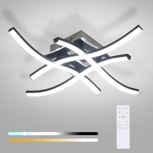 Tealight Plafoniera LED Soffitto Dimmerabile, Lampadario Led Camera da Letto,