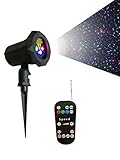 LedMAll® Remote Controllable RGB Moving Laser Outdoor Garden Landscape Light Red, Green and Blue