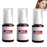 Suero contra manchas de pigmento efecto aclarador crema facial con vitamina E crema hidratante compacta blanqueadora sobre la marcha Hidratante Brightening contra la piel grasa seca (3 unidades)