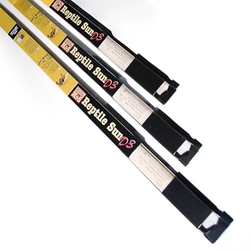 M&S Reptile Sun D3, Röhre 36 Watt, T8 Röhre, 120 cm, 5% UVB mit integriertem Reflektor