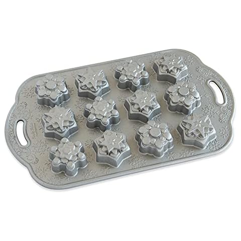 Nordic Ware Snowflake Mini Cake Pan Cover