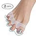 Produktbild 2 Paar Gel Toe Separator, Gel Toe Stretchers für überlappende Zehen, Super weich, Komfortabel, Schmerzlinderung nach Yoga und Sport, Kann in Nail Art Salon Pedicure Manicure Tool verwendet werden