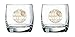 Star Wars Whiskey Glass Set - Death Star - Collectible Gift Set of 2 Glasses - 10 oz Capacity - Classic Design - Heavy Base - Perfect for Scotch, Bourbon, and Old Fashioned Cocktails