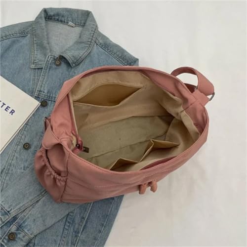 Casual Nylon Hobos Crossbody Bags Solid Zipper Women's Bags Fashion High Capacity Solid Color Single Shoulder Bag4