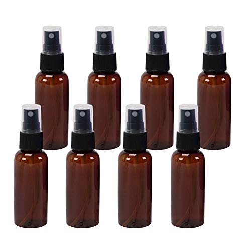Preisvergleich Produktbild PET tragbare nachfüllbare Behälter Sprühflasche ätherisches Öl Aroma Sprühflasche für Küche, Reisebad und Reinigung, 5 Packungen