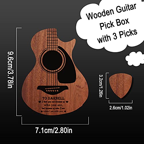 Support de médiator en bois personnalisé avec 3 médiators de guitare,Boîte personnalisée de médiators de guitare, nom… - Les Beatles, Paul McCartney, John Lennon, RIngo Starr, George Harrison Support de médiator en bois personnalisé avec 3 médiators de guitare,Boîte personnalisée de médiators de guitare, nom… – Image 5