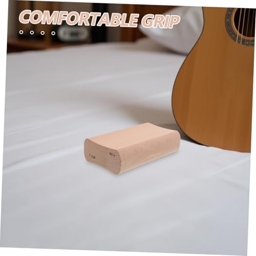 Bloc de ponçage guitare double rayon pour corriger les défauts de touche