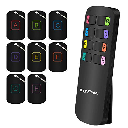 Smart Item Finder 8 in 1 Wireless Key Finder Locator Tracker Support Remote Control obdator Wireless Key Locator, Pet Tracker Wallet Tracker