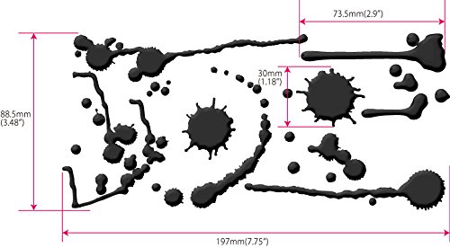 Amazon | Jockomo スプラッター 血飛沫 Bloody SET ギターやベースに