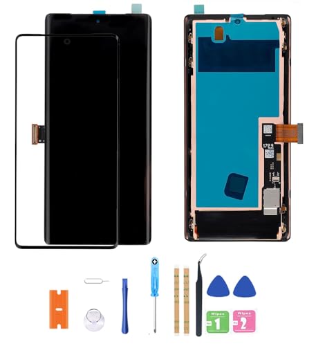 Qvouaw AMOLED Digital Display Compatible for Google Pixel 6 Pro GLUOG G8VOU 6.71