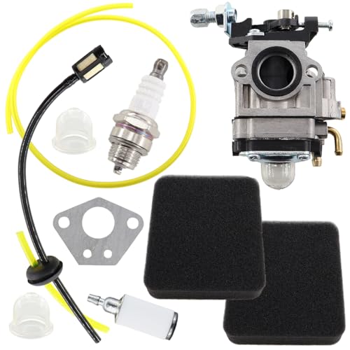 TOPREPAIR Carburetor for Earthquake Huskee MC43ETSC MC43TSC Tiller Cultivator MC43ECE MD43 WE43E E43WC Carb