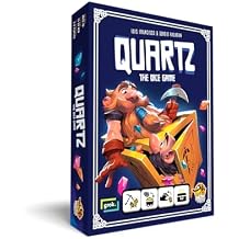 Lucky Duck Games Quartz The Dice Game | Mine Crystals and Collect Money to Win | 3-6 Players, Ages 10+