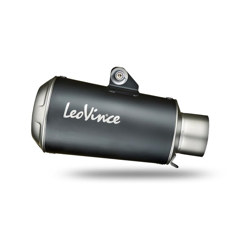 Pot LeoVince LV-10 acier noir pour Honda CBR 1000 RR : style racing