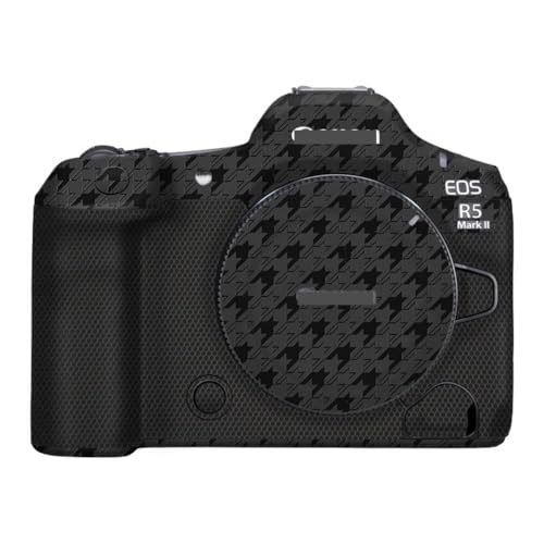 Camera Skin Wrap R5II ���h�~�X�e�b�J�[�R�[�g Vinly �ی�t�B���� �{�f�B�v���e�N�^�[ �f�J�[���J�o�[ �ɓK������Canon EOS R5 Mark II R5 II(���o�[�u���b�N)