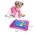 Topwon Inflatable Sand Tray for Kids - Portable Sand Box with Molds - Random Color (Random Color, 23x17)