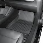 SUPER LINER Tesla Model 3 Floor Mats 2025 2026 2024 All-Weather 8-Pcs Set | Custom Fit, TPE Material, Pet & Child-Friendly | Cargo Liner Rear Cargo Tray Trunk&Interior Accessories