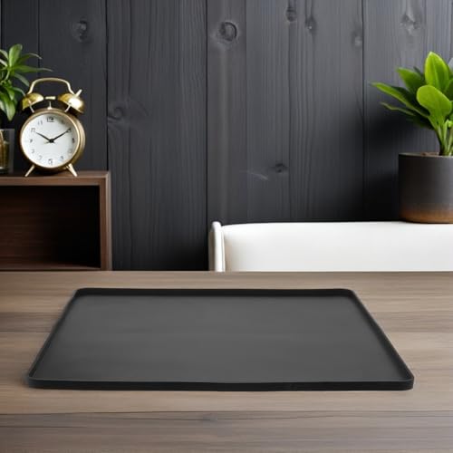 Bandeja de goteo impermeable protector de suelo para humidificadores 6