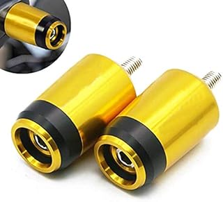 BAIONE 22MM Lenkergewichte für Kawasaki ZX10 ZX12R ZX6R ZX9R ZX14R Ninja 250 300 400 500R 600R 750R Z750 Z1000… (Gold)