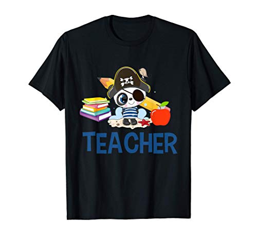 Funny cute teacher bear maglietta