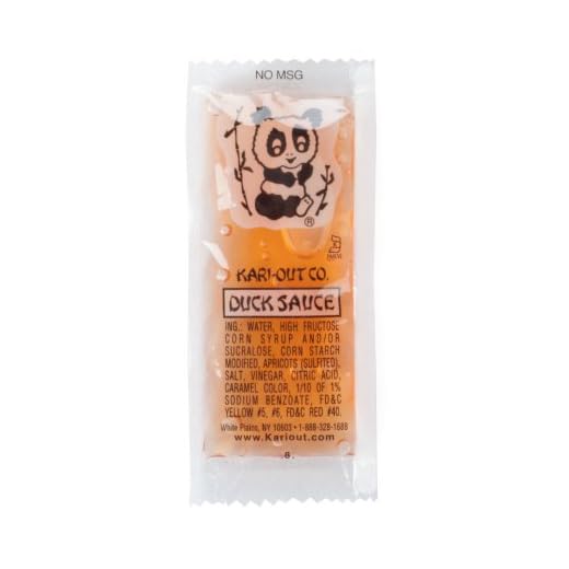 Duck Sauce Individual Condiment Packets, 100 Count, Kari-Out Co.