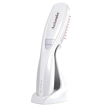 Dual Action 18 Laser Comb FDA Cleared, 100% Medical-Grade Dual Wavelength Lasers, Hair Growth Device, Red Light Therapy For Hair Growth and Regrowth Rose Gold