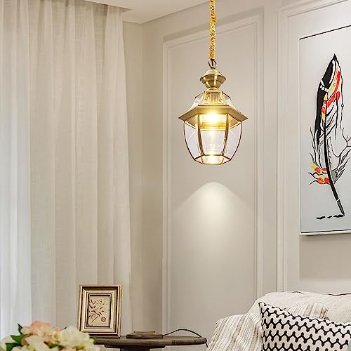 Plafonnier de style mid-century en verre transparent