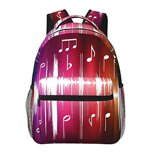 Sac à dos note de musique noir cadeau idéal pour garçon et fille