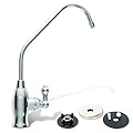 Aquaboon Drinking Water Faucet - Reverse Osmosis Water Filter Faucet - Kitchen Sink Faucets - Non-Air Gap Water Dispenser for Sink - Stainless Steel Kitchen Faucet - Beverage Faucet with Chrome Finish