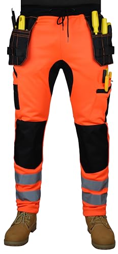 HASHOOB TRADING FZE Pantalon de travail en polaire haute visibilité