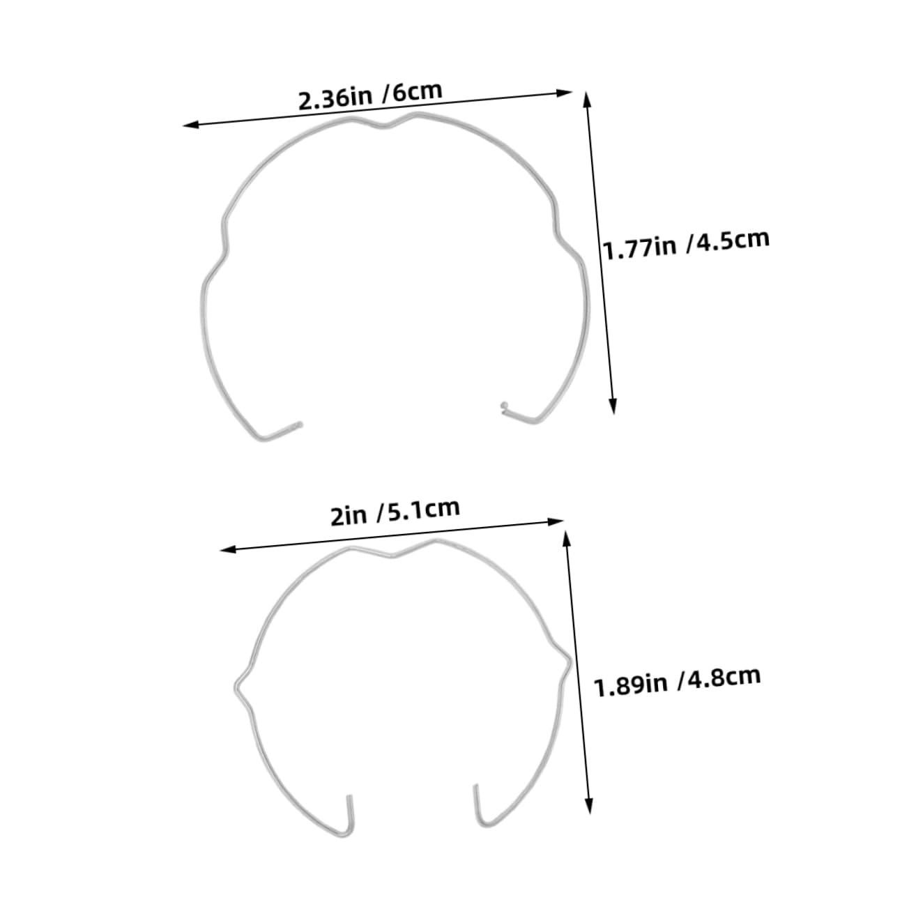 KALLORY Spotlight Retaining Bracket Quick Install Lamp Holder Fixing Clip Spring Clip for Recessed Lights Set