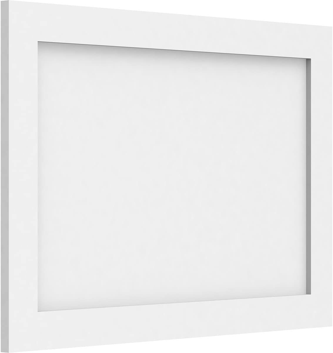 Ekena Millwork 26"W x 18"H x 5/8"P Cornell Flat Panel Decorative Wall Panel