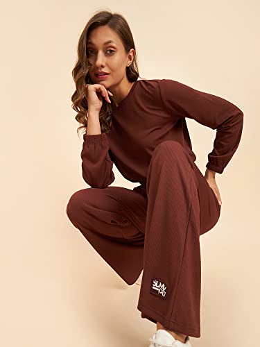 Image of Sweet Dreams Women Solid Full Sleeves Pyjama Set